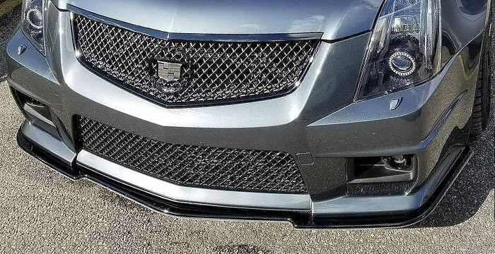 Custom Cadillac CTS  Coupe Front Add-on Lip (2009 - 2015) - $690.00 (Part #CD-014-FA)